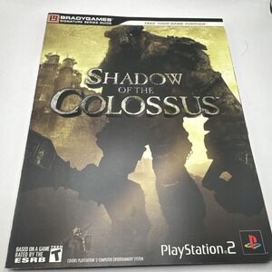 Shadow of the Colossus - Official Strategy Guide For PS2 w/ Poster - Excellent